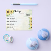 お母さんサンフラワーシャワーカードのご希望 チラシ (シングル)