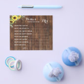 お母さんサンフラワーシャワーカードのご希望 チラシ (シングル)