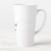 お母さんスクリプト エレガント母の日設立 カフェラテマグ (右)