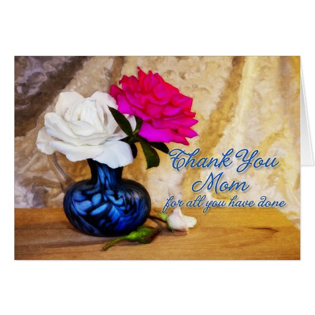 お母さんバラありがとう (正面横)