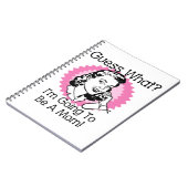 お母さんピンクになる ノートブック (左側)