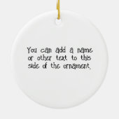 お母さんブルー セラミックオーナメント (裏面)