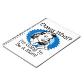 お母さんブルー ノートブック (左側)