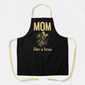 お母さんボス母の日エプロンプレゼント好き エプロン (正面)