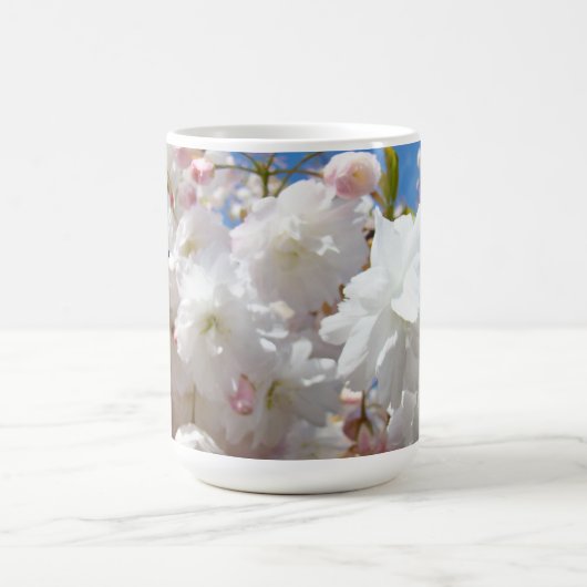 お母さんマグ結婚の花 コーヒーマグカップ (中央)