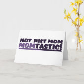 お母さんモマタスティック カード (黄色い花)