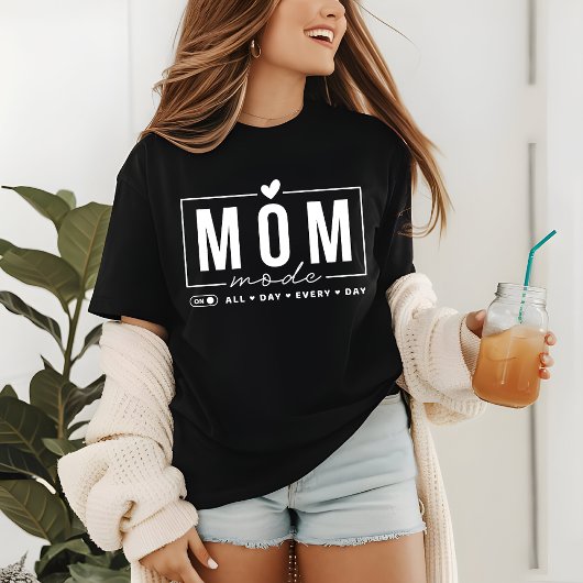 お母さんモードの面白いモダンママギフト トライブレンドＴシャツ