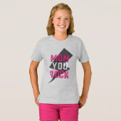 お母さんロックキッズシャツ Tシャツ (正面フル)