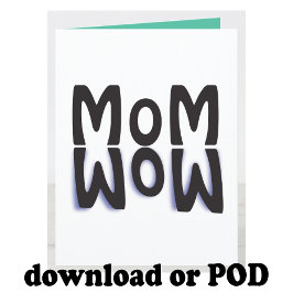 お母さんワオ・マザーズデイ カード