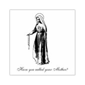 お母さんヴァージンメアリー ラバースタンプ (インプリント)