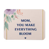 お母さん全て開花 マグネット (横)