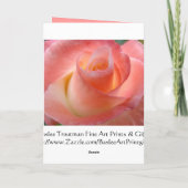 お母さん初バレンタイン!カードマザーバラ シーズンカード (裏面)