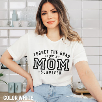 お母さん卒業式忘れ-お母さ生き延びんシャツ Tシャツ