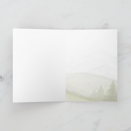 お母さん及び子犬 カード (内部)