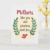 お母さん大切お母さん カード (黄色い花)