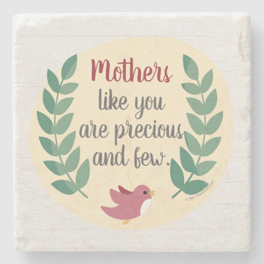 お母さん大切お母さん ストーンコースター (正面)
