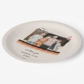 お母さん大好き幸せな日 ペーパープレート (アングル)