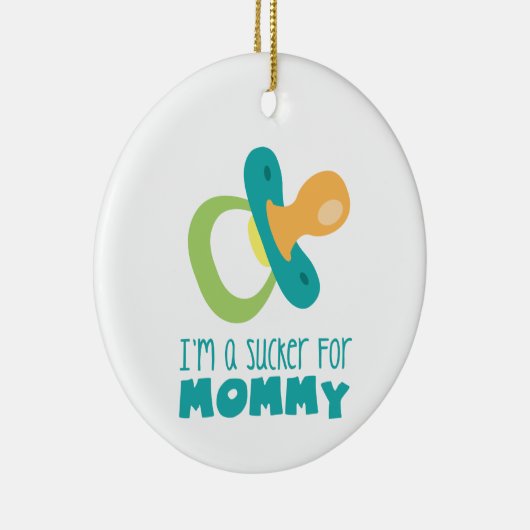 お母さん大好き セラミックオーナメント (右)