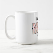 お母さん大好き ペルソナライズドネーム コーヒーマグカップ (左)