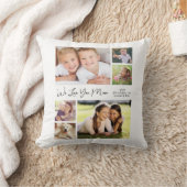 お母さん好きコラージュ クッション (ブランケット)