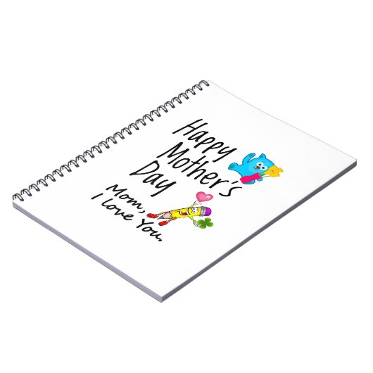 お母さん愛してる。 ノートブック (左側)