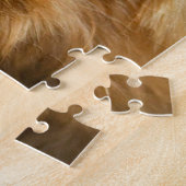 お母さん愛haley犬のヨークシャーテリアテリアを待って下さい ジグソーパズル (側面)