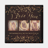 お母さん新年おめでとう マグネット (正面)