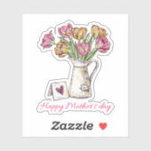 お母さん日花シール シール (シート)