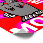 お母さん早く元気になれるのが大好き ポスター (角)