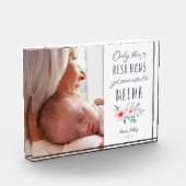 お母さん最高のだけがメーマに昇進する フォトブロック (左)