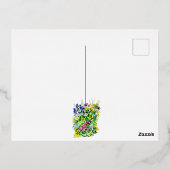 お母さん最高のの花！ 箔シーズンポストカード (裏面)