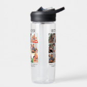 お母さん最高のの贈り物Ever Family Photo Collage ウォーターボトル (左面)