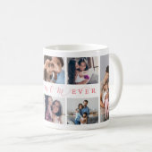 お母さん最高のの贈り物Ever Family Photo Collage コーヒーマグカップ (正面右)