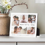 お母さん最高のの贈り物Ever Family Photo Collage フォトプラーク<br><div class="desc">私たちの"Mom Ever"のスタイリッシュ5最高の写真コラージュのプラークで彼女が愛しカスタムて素晴らしいあなたの素晴らしいママを示しなさい。このデザインは最高の黒いタイポグラフィのデザインと自分の特別な家族の写真の5を含む"Mom Ever"を備えている。母素晴らしの日、誕生日、記念日などへの贈り物！</div>