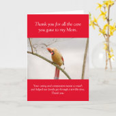 お母さん気にのナース カード (黄色い花)