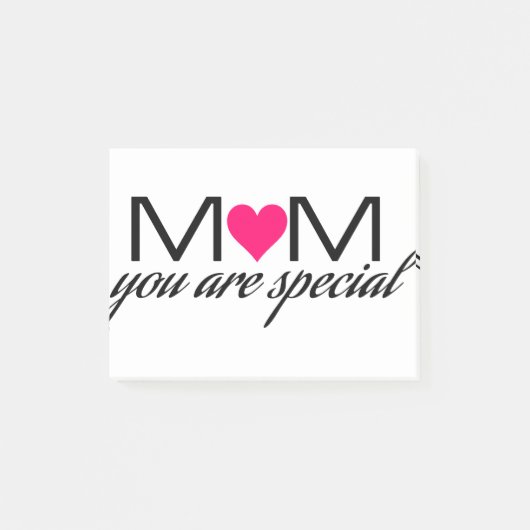 お母さん特別ポストitメモ ポストイット (正面)