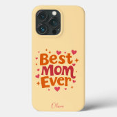 お母さん用のおしゃれな保護ケース Case-Mate iPhoneケース (裏面)