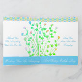 お母さん用の特別な母の日カード カード (内部)