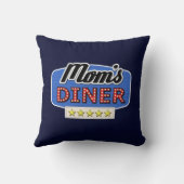 お母さん用ダイナー – お母さん用iPhoneケース クッション (裏面)