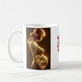 💖お母さん用マグカップ！ コーヒーマグカップ (左)