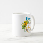 お母さん私は太陽が大好きなの太陽が好き コーヒーマグカップ (正面右)