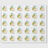 お母さん私は太陽が大好きなの太陽が好き ラッピングペーパー (フラット)