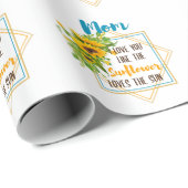 お母さん私は太陽が大好きなの太陽が好き ラッピングペーパー (ロールコーナー)