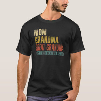 お母さん素晴らしおばあちゃん保よよ Tシャツ