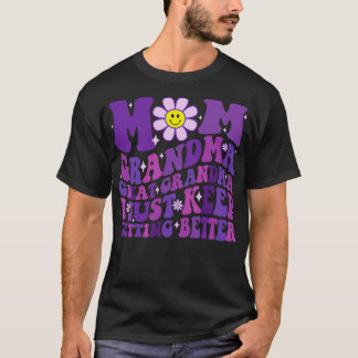 お母さん素晴らしおばあちゃん保よよ Tシャツ