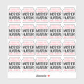 お母さん繁盛のお手伝いありがとう シール (シート)