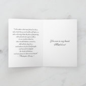 お母さん考えよ、アーガザー・リリー・ブーケ カード (内部)