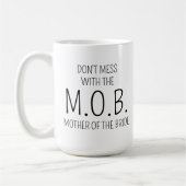 お母さん花嫁からのマグギフト コーヒーマグカップ (左)