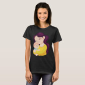 お母さん誕生日おめでとう Tシャツ (正面フル)