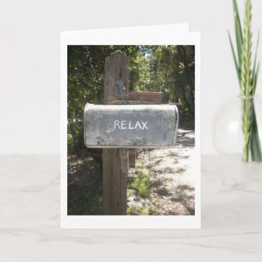 お母さん誕生日リラックスのユーモアを覚えてる? カード (正面)